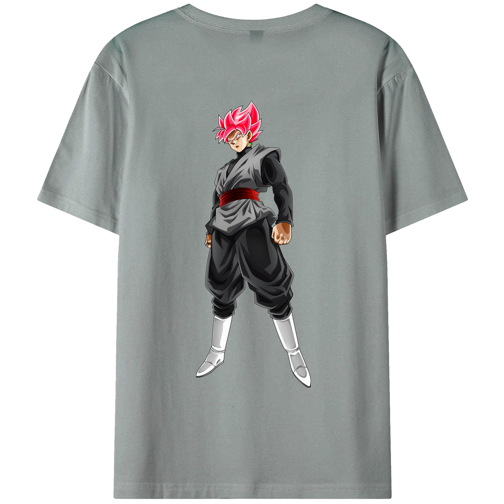 （画像用） ドラゴンボール ベジット DRAGON BALL Vegetto 綿100％ メンズ半袖Tシャツ（バックプリント） 通気性